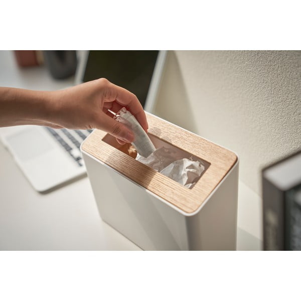 Bijela stolna kanta za smeće Yamazaki Rin, 2,3 l-image-4