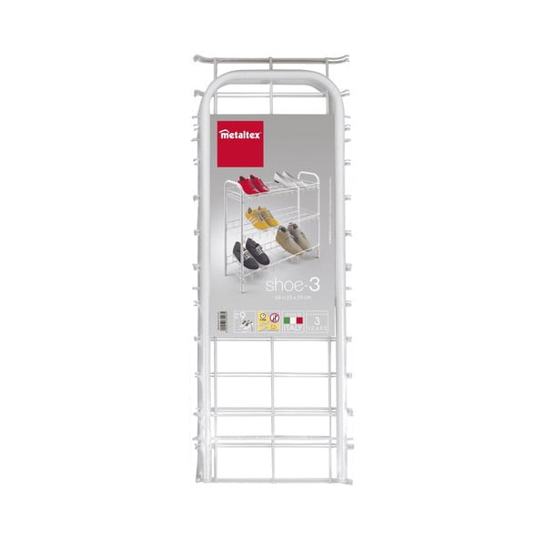 Trokatni stalak cipele Metaltex Shoe Rack-image-2