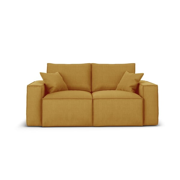 Žuta sofa Cosmopolitan Design Miami, 180 cm