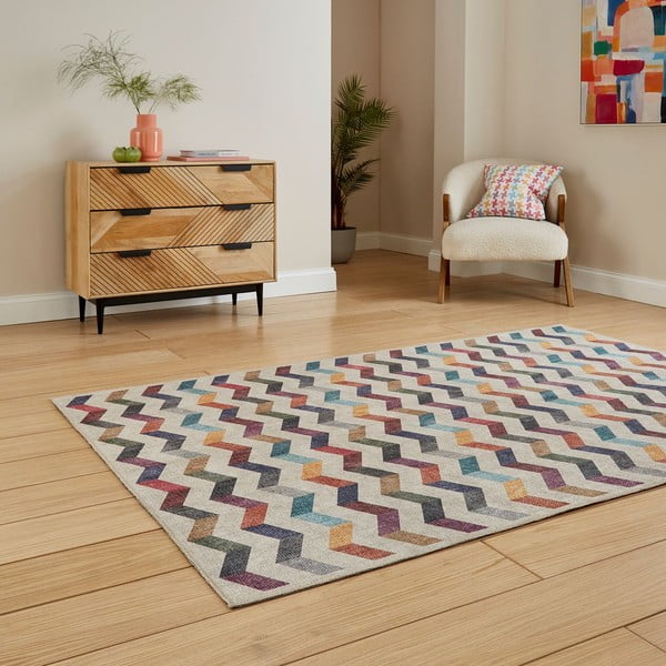 Periv tepih 152x230 cm Coral Multi – Think Rugs-image-2