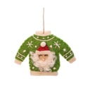 Tekstilni ukas za božićno drvce 12 cm Santa Jumper – Sass & Belle