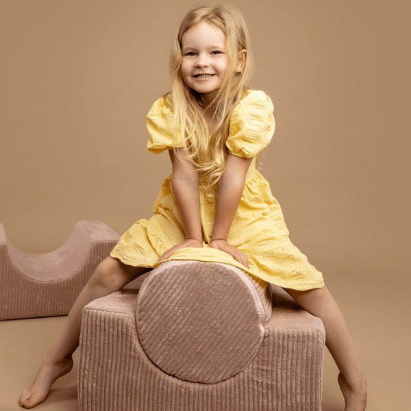 Sivi tekstilni set mekanih igrački od pjene 45x170x30 cm Montessori – Meowbaby-image-4