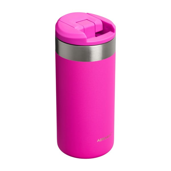 Ružičasta termo šalica od nehrđajućeg čelika 350 ml AeroLight™ Transit Mug Violet Blossom – Stanley-image-1