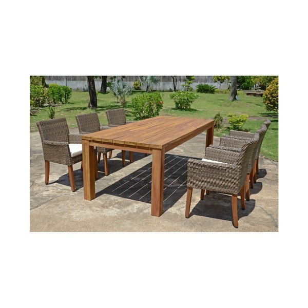 Set od 2 vrtne stolice na nogama od bagremovog drveta ADDU Pala-image-2