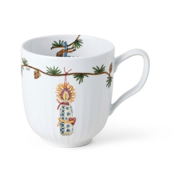 Bijela porculanska šalica s božićnim motivom 330 ml Hammershøi – Kähler Design
