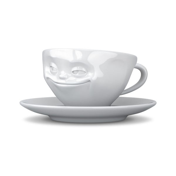 Bijela nasmijana šalica za espresso 58 proizvoda