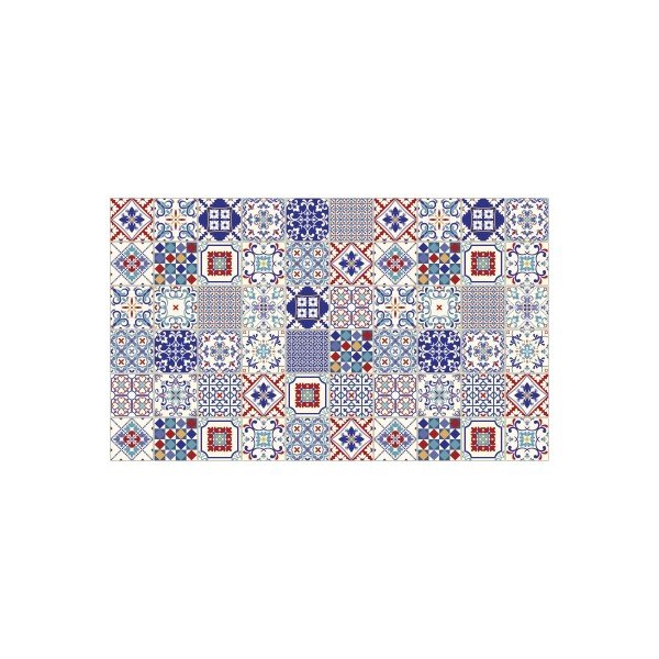Set od 60 zidnih naljepnica Ambiance Azulejos Milonga, 15 x 15 cm-image-2