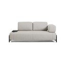 Sivo-bež sofa 200 cm Compo – Kave Home