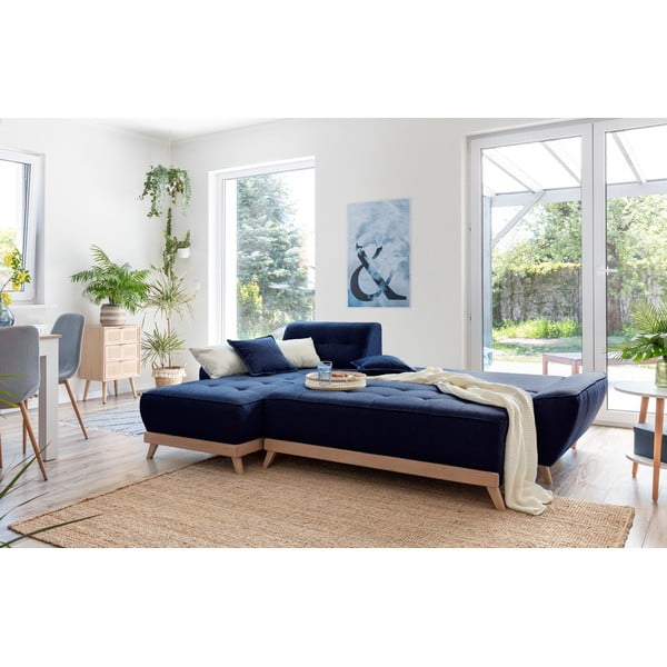 Mornarsko plava kutna garnitura na razvlačenje Miuform Dazzling Daisy-image-4