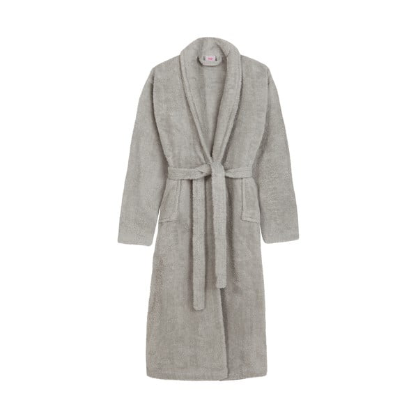 Sivi pamučan kućni ogrtač M/L Terry – HIP