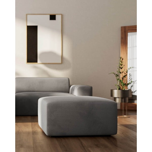 Sivi tabure od samta Fluvio – MESONICA-image-3
