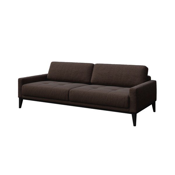 Smeđa kauč MESONICA Musso Tufted, 210 cm-image-2
