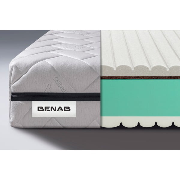 Srednje tvrdi/ekstra tvrdi dvostrani madrac od pjene 80x200 cm BuonaNotte HR BIO - BENAB-image-1