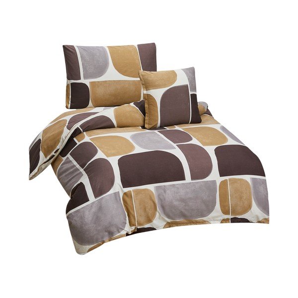 3-dijelna posteljina za krevet za jednu osobu od mikrosatena 140x200 cm Pablo – My House