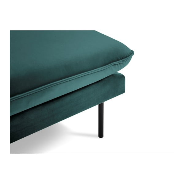 Kerozin zelena baršunasta ležaljka Cosmopolitan Design Vienna, desni kut-image-3