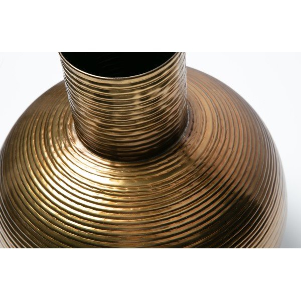 Metalna vaza u zlatnom dekoru WOOOD Pixie -image-1
