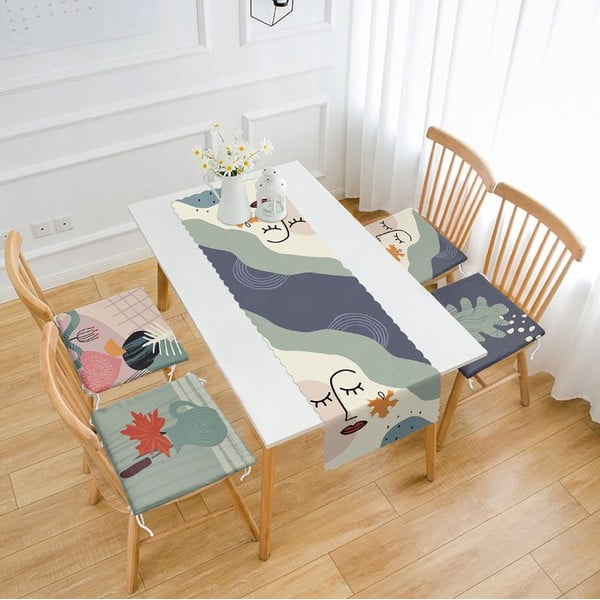 Set jastuka za sjedenje i nadstolnjak 5 kom - Mila Home-image-1