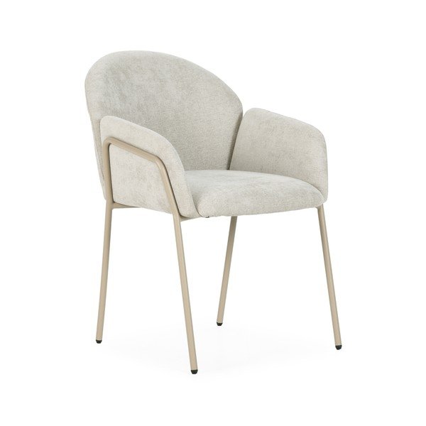 Bež podstavljene blagovaonske stolice u setu 2 kom Aslin – MOME