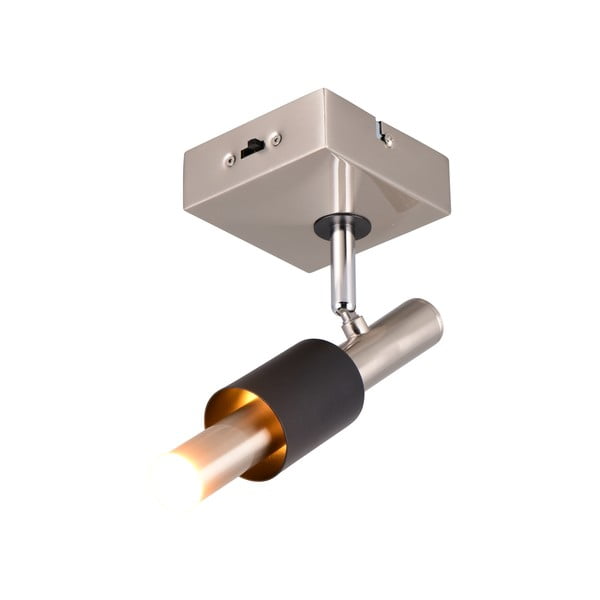 Crni/u srebrnoj boji LED reflektor 20,5x10 cm Ikaris – Trio Select-image-3