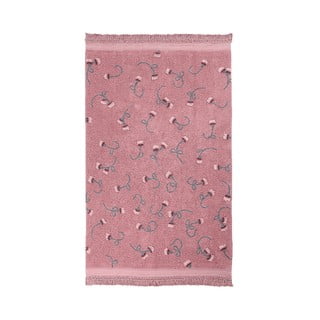 Ružičasti periv/ručno rađen pamučan dječji tepih 140x210 cm English Garden Ash Rose – Lorena Canals