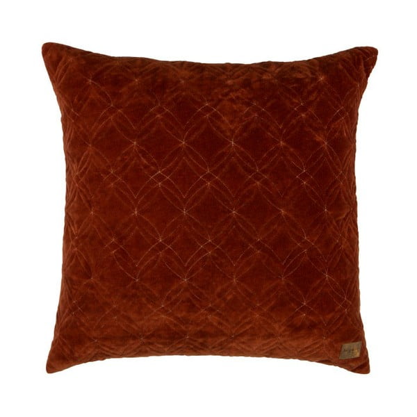 Tamnocrveni pamučni jastuk BePureHome Cherish, 50 x 50 cm