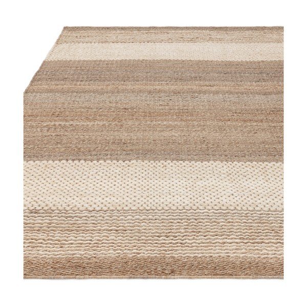 Bijeli/bež obostrani/ručno rađen juteni tepih 120x170 cm Cedar – Asiatic Carpets-image-4