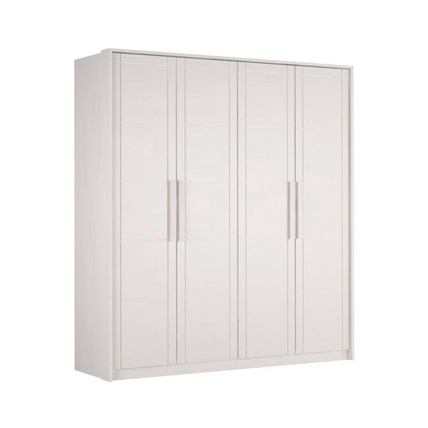 Bijeli ormar od masivne bukve 203x220 cm Timo – Olivia Living