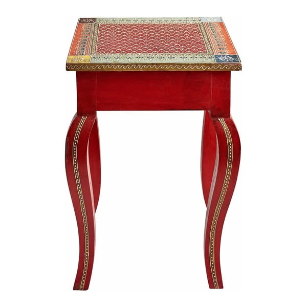 Crvena stolić od drveta manga Støraa Vito-image-1