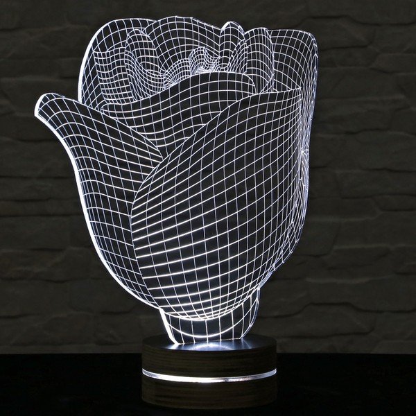 3D stolna lampa Rose-image-2