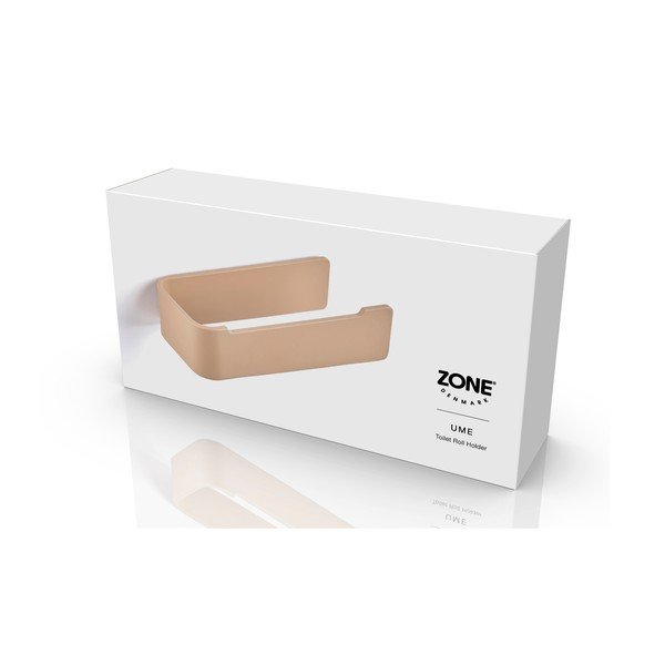 Bež metalni zidni držač toaletnog papira Ume – Zone-image-3