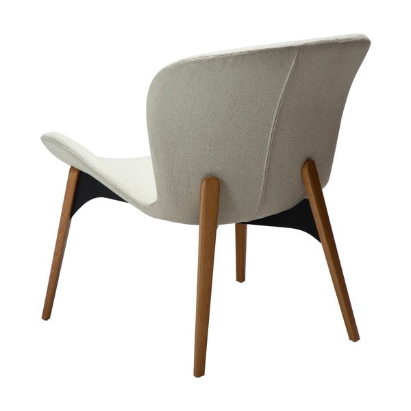 Krem fotelja od bouclé tkanine Paragon – DAN-FORM Denmark-image-3