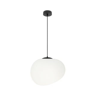 Crno-bijela viseća svjetiljka ø 25 cm Stones – Candellux Lighting