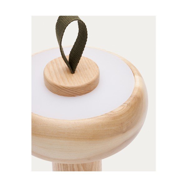 LED stolna lampa s mogućnosti zatamnjivanja u prirodnoj boji (visina 30 cm) Luba – Kave Home-image-3