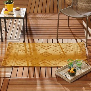 Oker žuti periv tepih 60x90 cm Cilaos – douceur d'intérieur