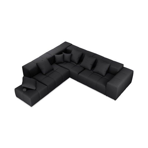 Crna kutna garnitura (varijabilna) Rome - Cosmopolitan Design-image-2