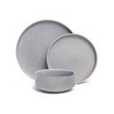 Set od 18 komada sivog posuđa od kamenine Bonami selection Malia