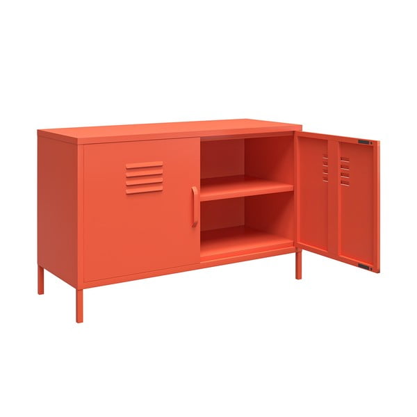 Narančasti metalni ormarić Novogratz Cache, 100 x 64 cm-image-4