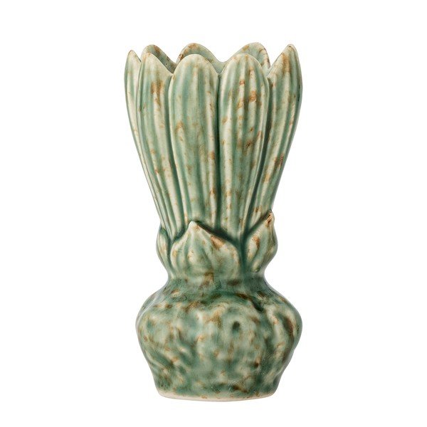 Zelena vaza od kamenine (visina 12 cm) Cyrill – Bloomingville