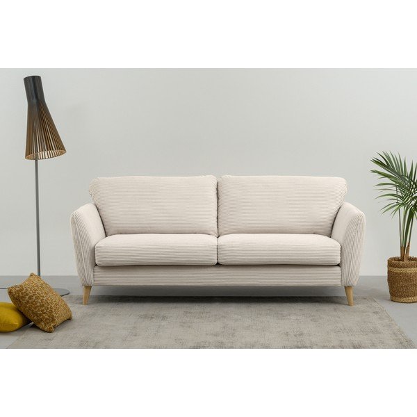 Bijela sofa od samta 206 cm Paris – Scandic-image-1