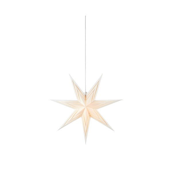 Bijeli viseći svjetlosni ukras s božićnim motivom ø 70 cm Sombra – Markslöjd