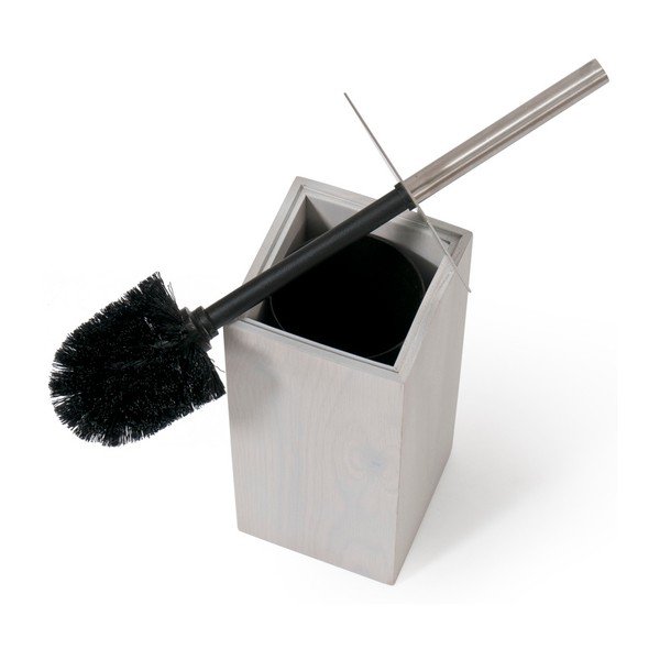 Siva WC četka od hrastovog drveta Wireworks Mezza-image-2