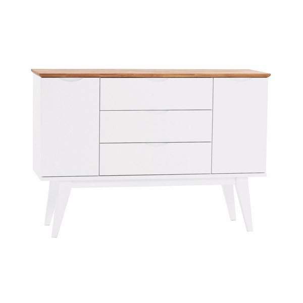 Bijela komoda Rowico Njord-image-1