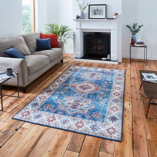 Plavi tepih 230x150 cm Topaz - Think Rugs