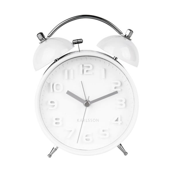 Bijeli Karlsson Mr. White budilica-image-3