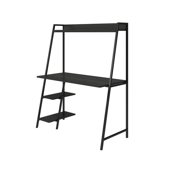 Zidni radni stol s pločom stola u dekoru hrasta 51x111 cm Bushwick – Novogratz-image-2