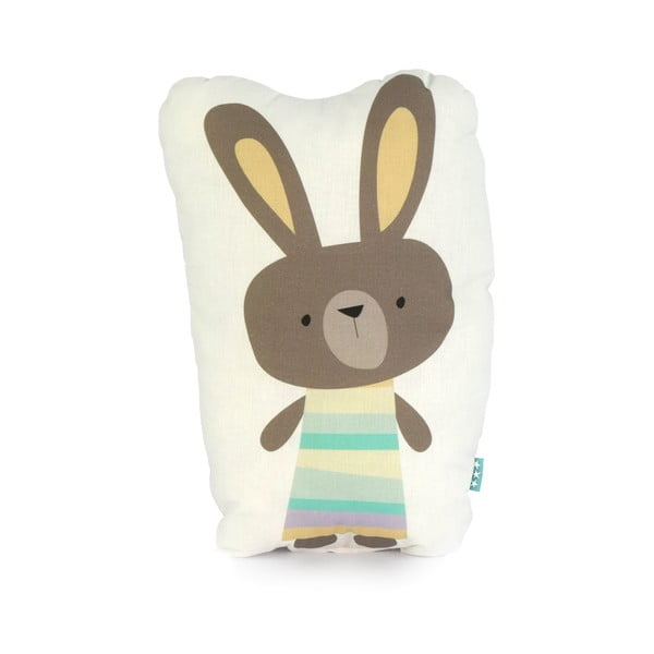 Obiteljski pamučni jastuk Moshi Moshi Rabbit, 40 x 30 cm