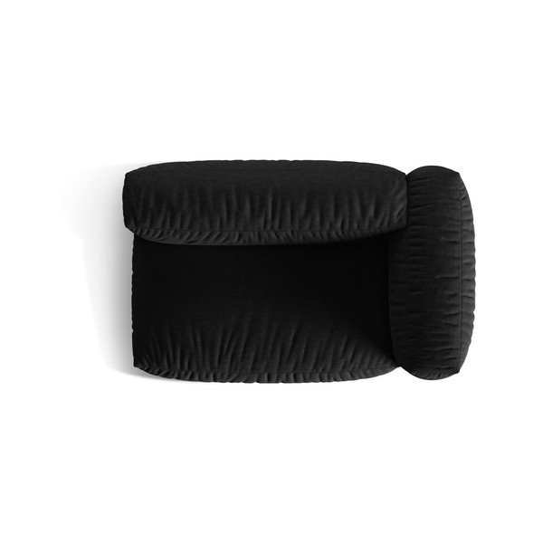 Crna modularna sjedeća garnitura (s desnim kutom) Martina – Micadoni Home-image-4