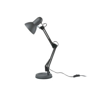 Crna stolna lampa Leitmotiv Hobby, ø 12,5 cm