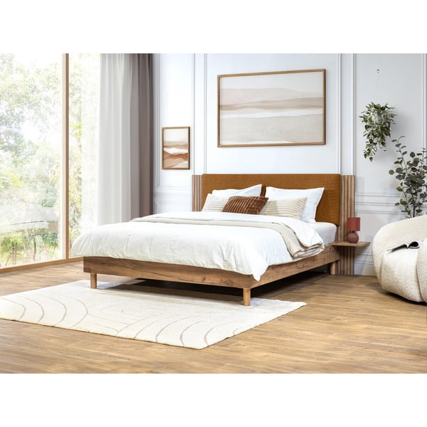 Bračni krevet s podnicom 160x200 cm Lior – Bobochic Paris-image-1