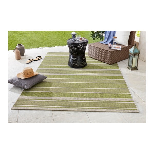 Zeleni vanjski tepih NORTHRUGS Strap, 120 x 170 cm-image-2